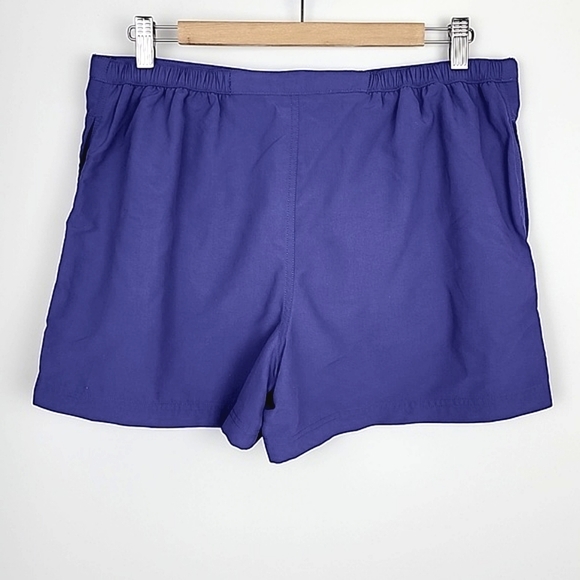 L.L.  Bean Women's Activewear Shorts Purple Tie Waist 3.5" Inseam Sz Small Reg - Picture 2 of 13